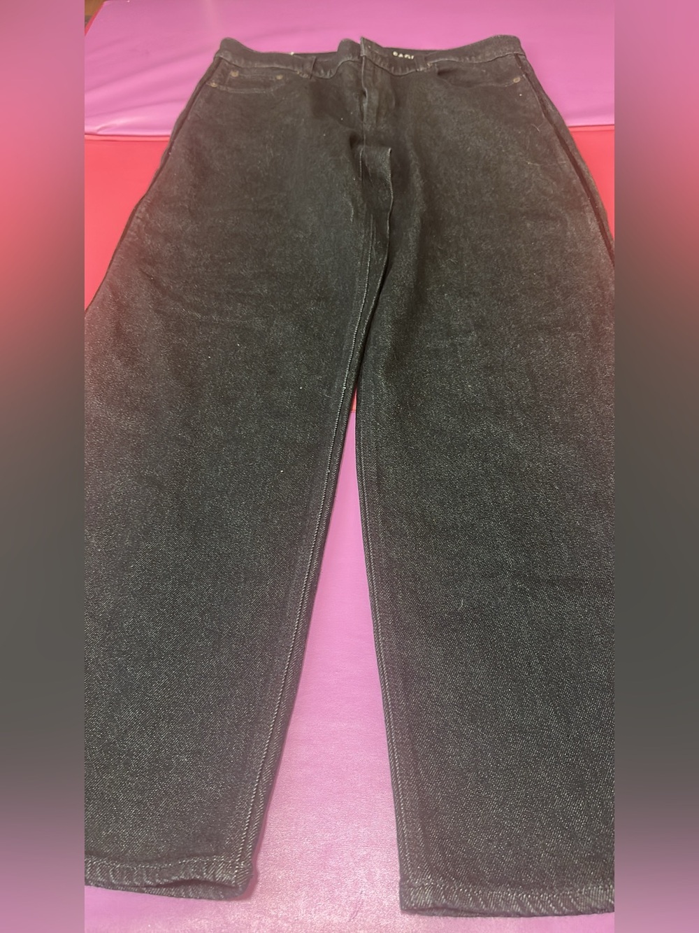 American Eagle Outfitters stovepipe dark wash jeans